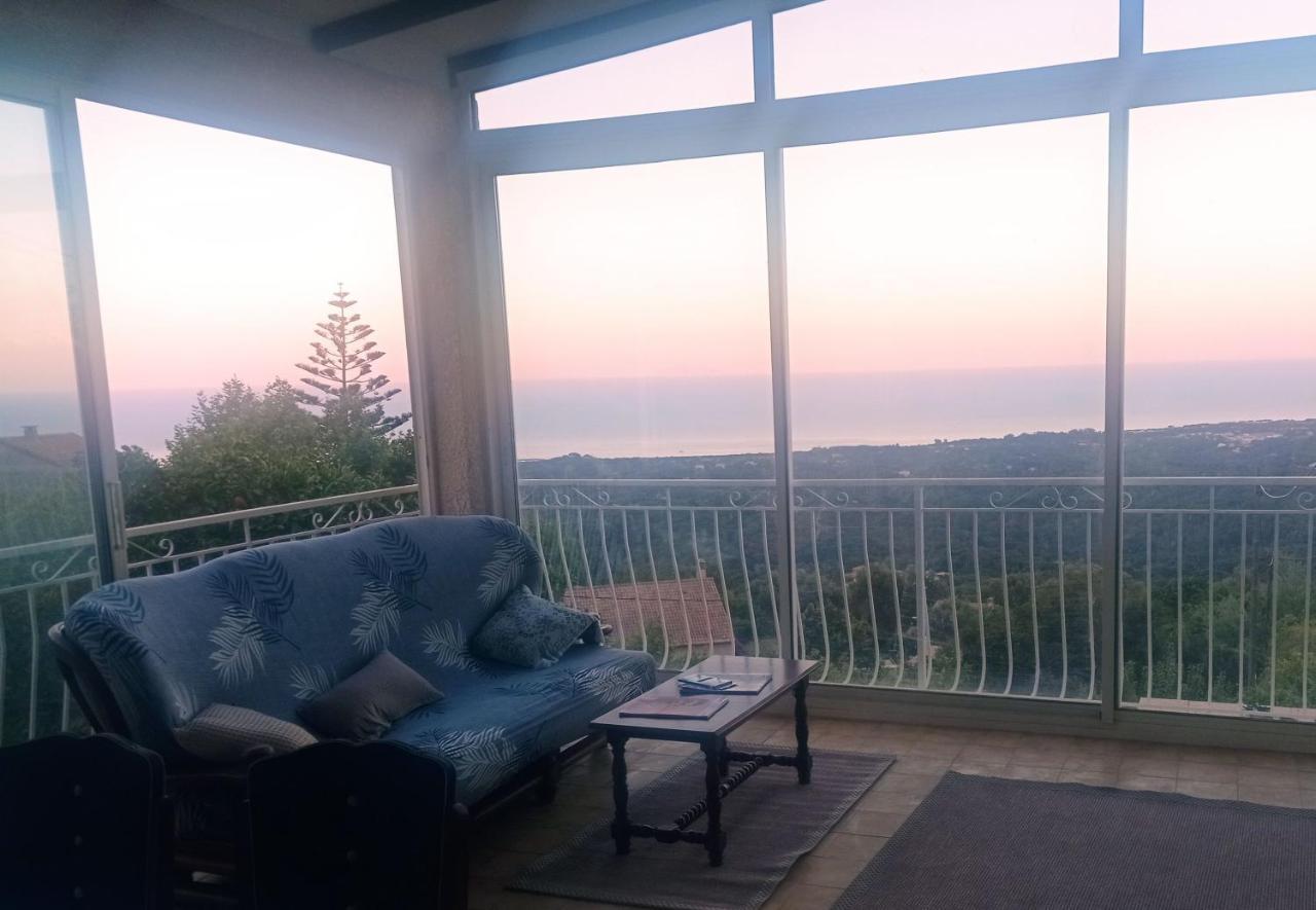 Chambres D'Hote A Caserella, Maison De Village Renovee Avec Vue Sur Mer Valle-di-Campoloro Esterno foto