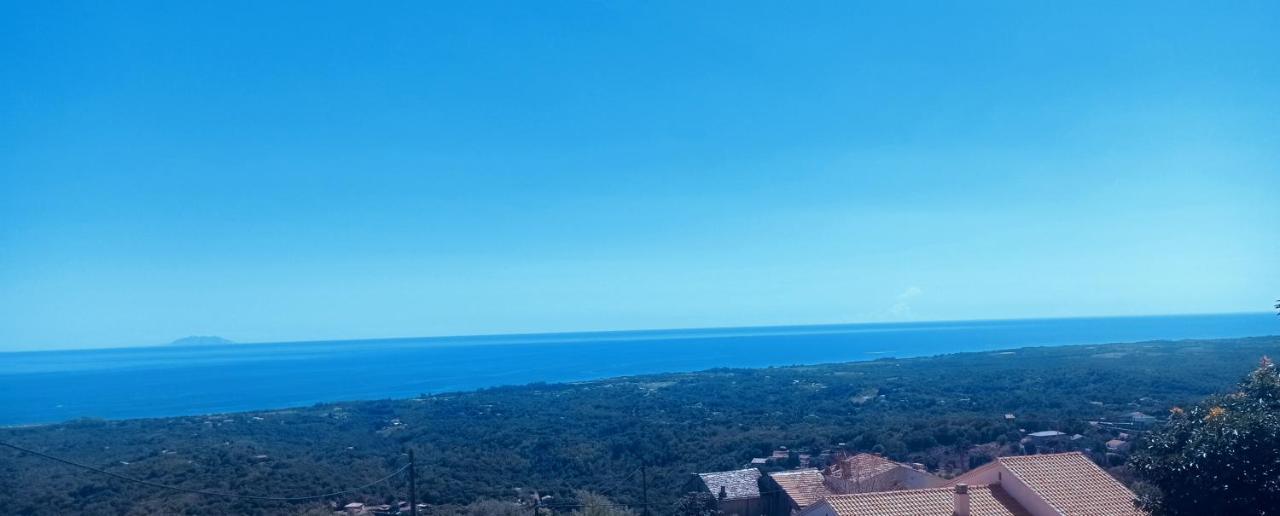 Chambres D'Hote A Caserella, Maison De Village Renovee Avec Vue Sur Mer Valle-di-Campoloro Esterno foto