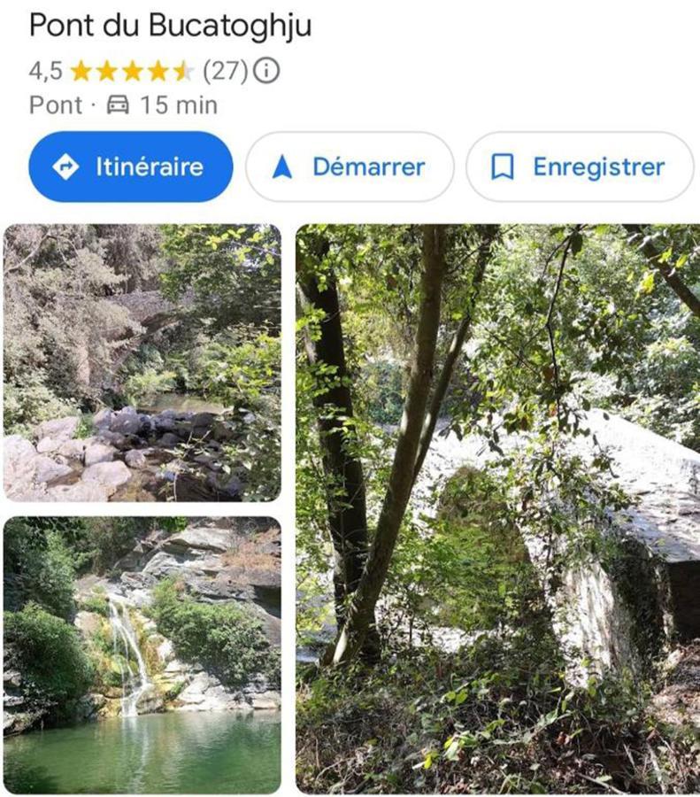 Chambres D'Hote A Caserella, Maison De Village Renovee Avec Vue Sur Mer Valle-di-Campoloro Esterno foto